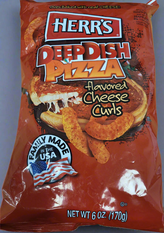 Herrs Deep Dish Pizza Cheese Curls 170g