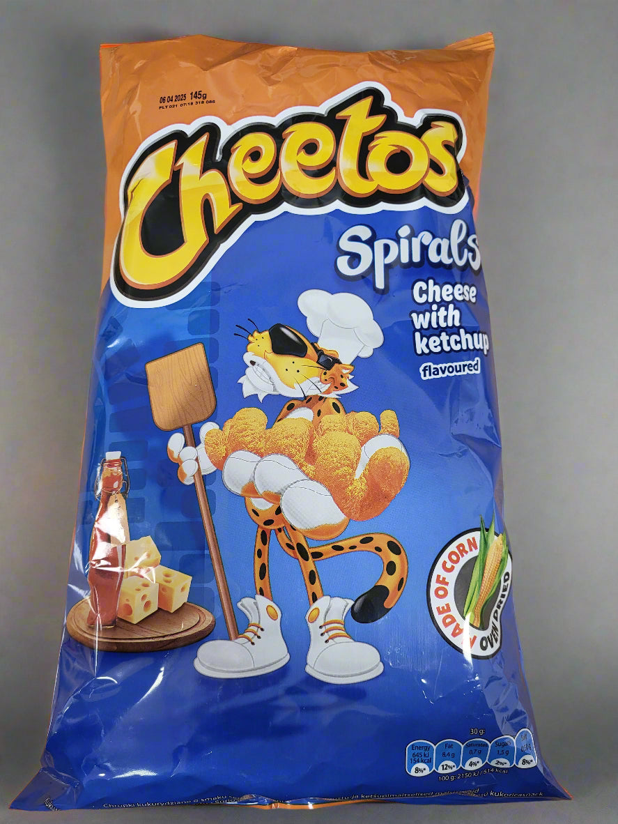 Cheetos Spirals Cheese with Ketchup 145g