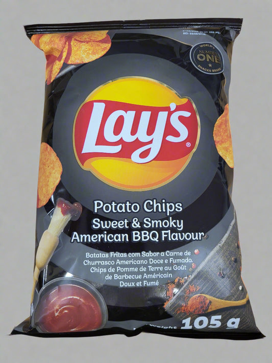 Lays Sweet & Smoky American BBQ 105g