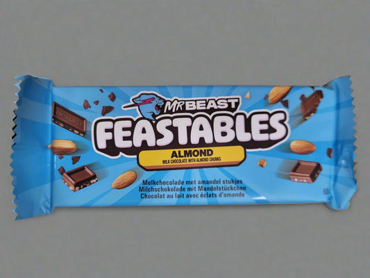 Mr Beast FEASTABLES Almond Bar 60g