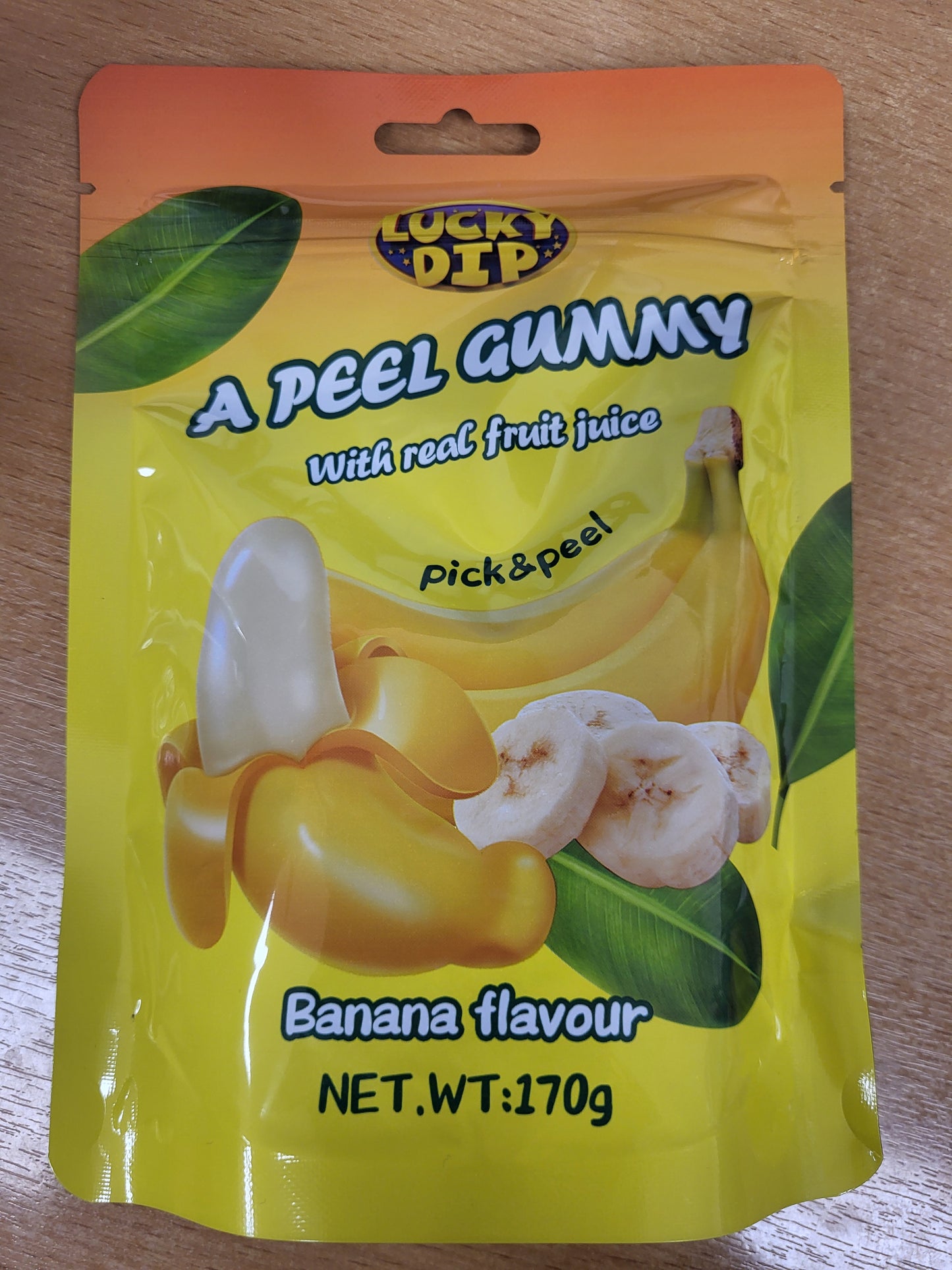 Peelerz A Peel Gummy Candy Banana Flavour 170g