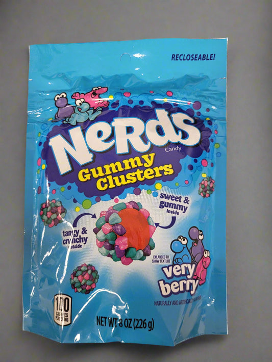 Nerds Gummy Clusters Very Berry 226g